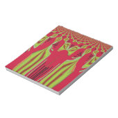 Seamless Hakuna Matata Design Notizblock (Rotiert)