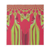 Seamless Hakuna Matata Design Notizblock (Vorderseite)