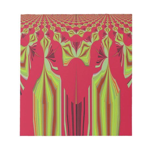 Seamless Hakuna Matata Design Notizblock (Vorderseite)