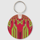 Seamless Hakuna Matata Design Schlüsselanhänger (Vorderseite)