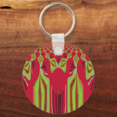 Seamless Hakuna Matata Design Schlüsselanhänger (Vorderseite)