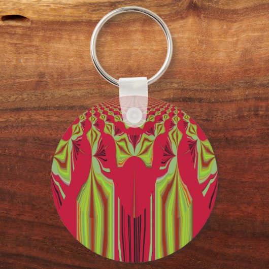 Seamless Hakuna Matata Design Schlüsselanhänger (Vorderseite)