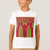 Seamless Hakuna Matata Design T-Shirt (Vorderseite)