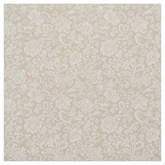 Seamless Lace Floral Pattern Stoff (Muster)