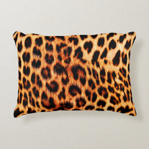 Seamless Leopard Textur, Leoparden Pelz, African a Dekokissen