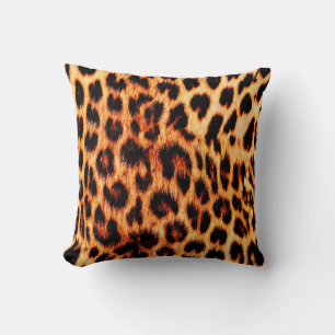 Seamless Leopard Textur, Leoparden Pelz, African a Kissen