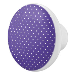 Seamless  medium purple polka dot pattern keramikknauf