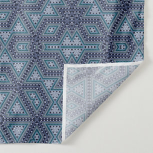 Seamless-Mosaik-abstrakt-Kaleidoskop-Seestrang Wandteppich