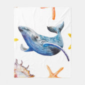 Seamless-Muster Fleecedecke (Vorderseite)