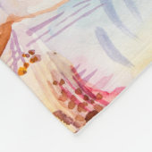 Seamless-Muster Fleecedecke (Ecke)