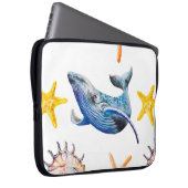 Seamless-Muster Laptopschutzhülle (Vorne Rechts)