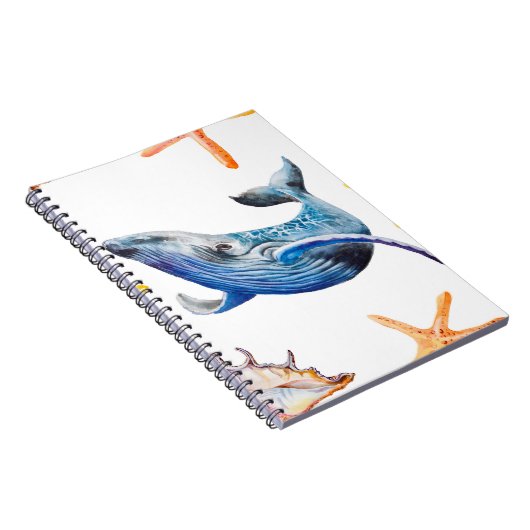 Seamless-Muster Notizblock (Rechte Seite)