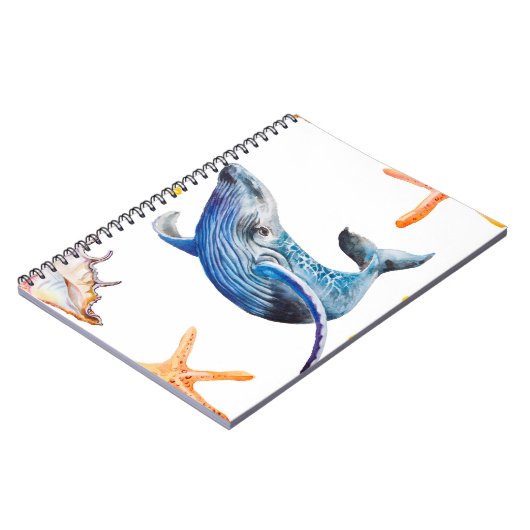 Seamless-Muster Notizblock (Linke Seite)