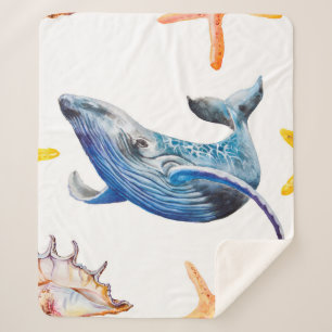 Seamless-Muster Sherpadecke