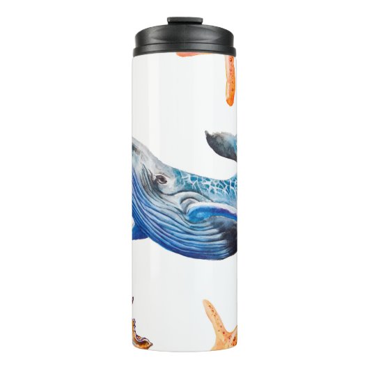 Seamless-Muster Thermosbecher (Vorderseite)