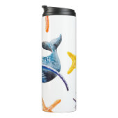 Seamless-Muster Thermosbecher (Nach rechts gedreht)