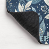 Seamless Night Garden Botanisches Muster Mousepad (Ecke)