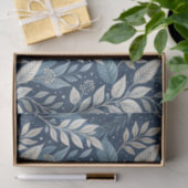 Seamless Night Garden Botanisches Muster Seidenpapier (Geschenk)