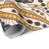 Seamless Paisley floral pattern. Colorful ornament Geschenkpapier (Rolleneckpunkt)