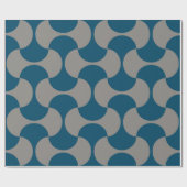 Seamless pastel pattern in 60s style. Wrapping pap Geschenkpapier (Flach)