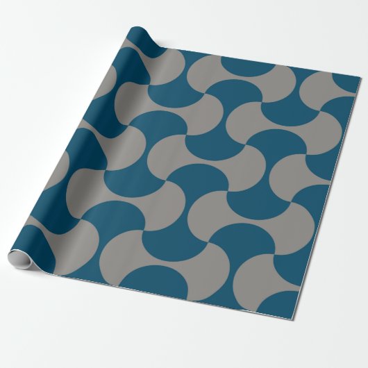 Seamless pastel pattern in 60s style. Wrapping pap Geschenkpapier (Ungerollt)
