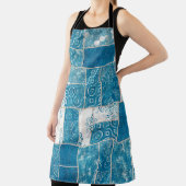 Seamless patchwork collage mix quilt pattern print schürze (InSitu)