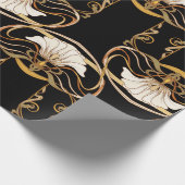 Seamless pattern, background with decorative eleme geschenkpapier (Ecke)