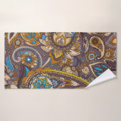 Seamless pattern based on traditional Asian elemen Badehandtuch (Badehandtuch)