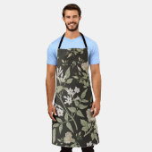 Seamless pattern. Beautiful fabric blooming realis Schürze (Getragen)