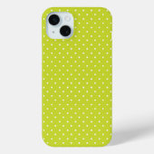 Seamless pattern  bright lime polka dot pattern Case-Mate iPhone hülle (Rückseite)