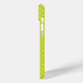 Seamless pattern  bright lime polka dot pattern Case-Mate iPhone hülle (Rückseite / Links)