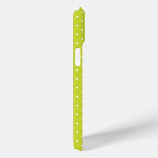 Seamless pattern  bright lime polka dot pattern Case-Mate iPhone hülle (Rückseite / Rechts)
