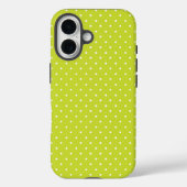 Seamless pattern  bright lime polka dot pattern Case-Mate iPhone hülle (Rückseite)