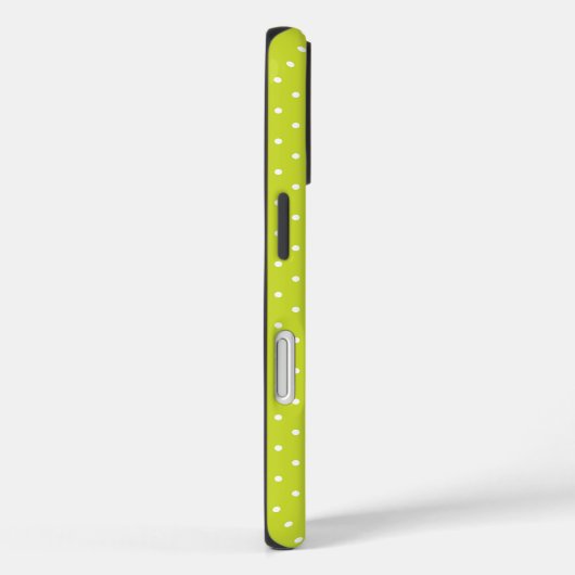 Seamless pattern  bright lime polka dot pattern Case-Mate iPhone hülle (Rückseite / Rechts)
