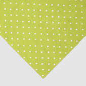 Seamless pattern  bright lime polka dot pattern seidenpapier (Ausschnitt)