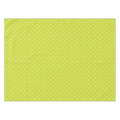 Seamless pattern  bright lime polka dot pattern tischdecke (Vorderseite (Horizontal))