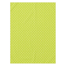 Seamless pattern  bright lime polka dot pattern tischdecke