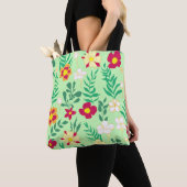 Seamless pattern flower and leaveshome decor, back tasche (Von Nahem)