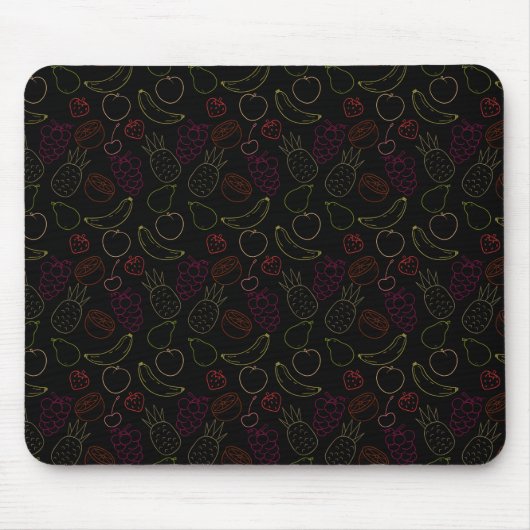 Seamless Pattern Frucht Pattern 44 | Mousepad (Vorne)