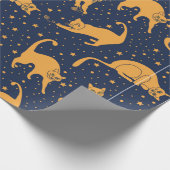 Seamless pattern, funny in everyday poses, pl geschenkpapier (Ecke)