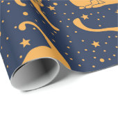 Seamless pattern, funny in everyday poses, pl geschenkpapier (Rolleneckpunkt)