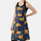 Seamless pattern, funny in everyday poses, pl schürze (InSitu)