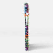 Seamless Pattern Graffiti 11 iPhone Hülle (Linke Seite)