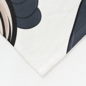 Seamless pattern illustration of a gnome with a be fleecedecke (Ecke)