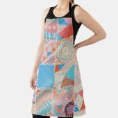 Seamless pattern. Imitation of a patchwork pattern Schürze (InSitu)