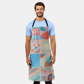 Seamless pattern. Imitation of a patchwork pattern Schürze (Getragen)
