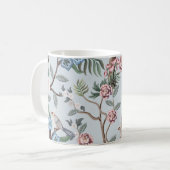 Seamless pattern in chinoiserie style with peonies kaffeetasse (Vorderseite Links)