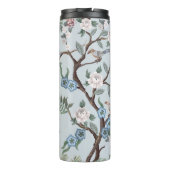 Seamless pattern in chinoiserie style with peonies thermosbecher (Rückseite)