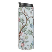 Seamless pattern in chinoiserie style with peonies thermosbecher (Nach rechts gedreht)