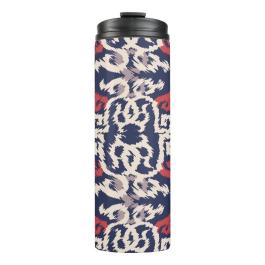 Seamless pattern in oriental styleabstract, arabic thermosbecher (Vorderseite)
